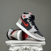 SZ40.5 Air Jordan 1 High Zoom Air CMFT 2 'Black Fire Red Cement' DV1307-060 095172