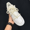 SZ41 Nike Air Force 1 Low Custom '07 'Triple White' CW2288-111 105366