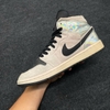 SZ40 NIKE Air Jordan 1 Mid 'Iridescent' BQ6472-602 095648