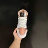 SZ 36.5 NIKE Air Jordan 1 Mid 'White Rose Gold' 555112-190