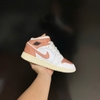SZ 36.5 NIKE Air Jordan 1 Mid 'White Rose Gold' 555112-190