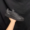 SZ42 adidas Superstar 'Allover Debossed Trefoils - Black' GY0026 1251176
