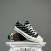 SZ37.5 Converse Chuck 70 Low 'Scripted Signature Print - Black Egret' 167698C