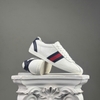 SZ36 Gucci White Guccissima Leather Low 