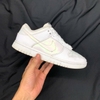 SZ38 Nike Dunk Low 'Just Do It - White Iridescent' FD8683-100 115554