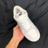 SZ38 Nike Dunk Low 'Just Do It - White Iridescent' FD8683-100 115554
