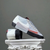 SZ42 Nike Blazer Low Pro Club 'Wolf Grey University Red' FJ3694-002 036225