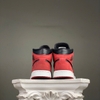 SZ43 Nike Air Jordan 1 Mid 'Reverse Banned Gym Red Black' 554724-610 036883