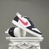 SZ44 Nike Court Borough Low 'White Black Red' 838937-102 096145
