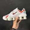 SZ40 Nike Shox Nova 'White Team Orange' AT8046-101 0351280