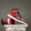 SZ43 Nike Air Jordan 1 Mid 'Reverse Banned Gym Red Black' 554724-610 036883