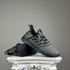 SZ38 adidas (WMNS) adidas neo Cloudfoam Pure 'Black Gray' B42178