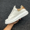 SZ36.5 Alexander McQueen Oversized Sneaker 'White Gold' 553770 065655