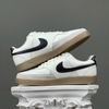 SZ44 Nike Court Vision Low Shoes 'Sail Light Brown White Black' FQ8075-133 036257