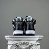 SZ41 Nike x Stussy Air Force 1 Mid 'Black White' DJ7840-002 046292