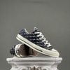SZ41 Converse Chuck 70 Low 'Scripted Signature Print - Black Egret' 167698C 046209