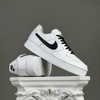 SZ41 Nike Air Force 1/1 'White Black' CV1758-100 036959