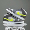 SZ42.5 Nike Air Jordan 1 Mid 'Gunsmoke Volt' 554724-072 036895