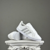 SZ36 adidas Courtpoint X 'White Silver Metallic' FW7376