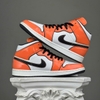 SZ43 Nike Air Jordan 1 Mid SE 'Turf Orange' DD6834-802 066406