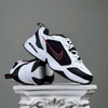 SZ43 Nike Air Monarch IV 'White Black Red' 415445-101 066018