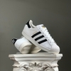 SZ41.3 adidas Superstar 'Footwear White Black' EG49584132