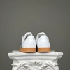 SZ42.7 adidas Court VL Base 'White Green Tan' ID3710 076656