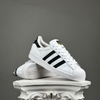 SZ40.7 adidas Superstar 'Footwear White Black' EG4958
