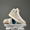 SZ42.5 Nike Air Jordan 1 Zoom Air CMFT 2 'Light Orewood Brown Citrus Aquatone' DV1307-180 105712
