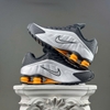 SZ42.5 Nike Shox R4 'Black Vast Grey Bright Mandarin' HQ1988-003 106029