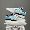 SIZE 44 Adidas Forum Exhibit Low 'White Pulse Aqua' GZ5390