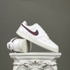 SZ44.5 Nike Court Vision Low Next Nature 'White Burgundy Crush' DH2987-113 086581