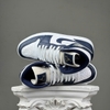 SZ42 NIKE Air Jordan 1 Mid White Metallic Gold Obsidian 554724-174 026519