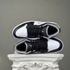 SZ42 NIKE Air Jordan 1 Low 'Black White Grey' 553558-040 066953