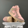 SZ43 Nike Air Jordan 1 Mid 'Coral Gold' 852542-600 055802