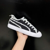 SZ40 PUMA Capri Raw Cut Board Shoes Black/White 381586-02 026897