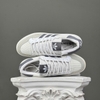 SZ40 adidas originals Team Court Shoes White/Grey FY5370 076078