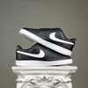 SZ41 Nike Court Vision Low Next Nature 'Black White' DH2987-001 086798