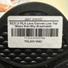 SZ 37.5 FILA Lava Canvas Low Top 'Black Non-Slip Breathable' F12W124155FBK