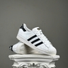SZ43.3 adidas Superstar 'Footwear White Black' EG4958 095460