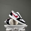 SZ42 Nike Court Borough Low 'White Black Red' 838937-102 105874