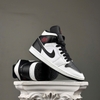 SZ42 Nike Air Jordan 1 Mid 'White Black' BQ6472-101 105092
