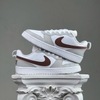 SZ40 Nike Court Borough Receaft 'White Dark Pony Iron Ore' FZ1024-100 076298