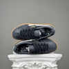 SZ38 Puma Palermo Leather Black Feather Grey Gum 396464-03 066873