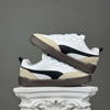 SZ40.5 PUMA Park Lifestyle OG Sneakers 'White Black Brown' 397262-01 066917