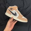 SZ38 Air Jordan 1 Mid SE 'Brushstroke Paint Splatter' DA8006-100 095787