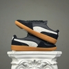 SZ39 Puma Palermo Leather Black Feather Grey Gum 396464-03 096152