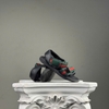 SZ27 Gucci Black Leather Sandals 106544