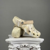 SIZE 9 10  Crocs Classic Marbled - Bone