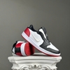 SZ40 Nike Air Jordan 1 Low Slip 'Black Toe' AV3918-102 105281
